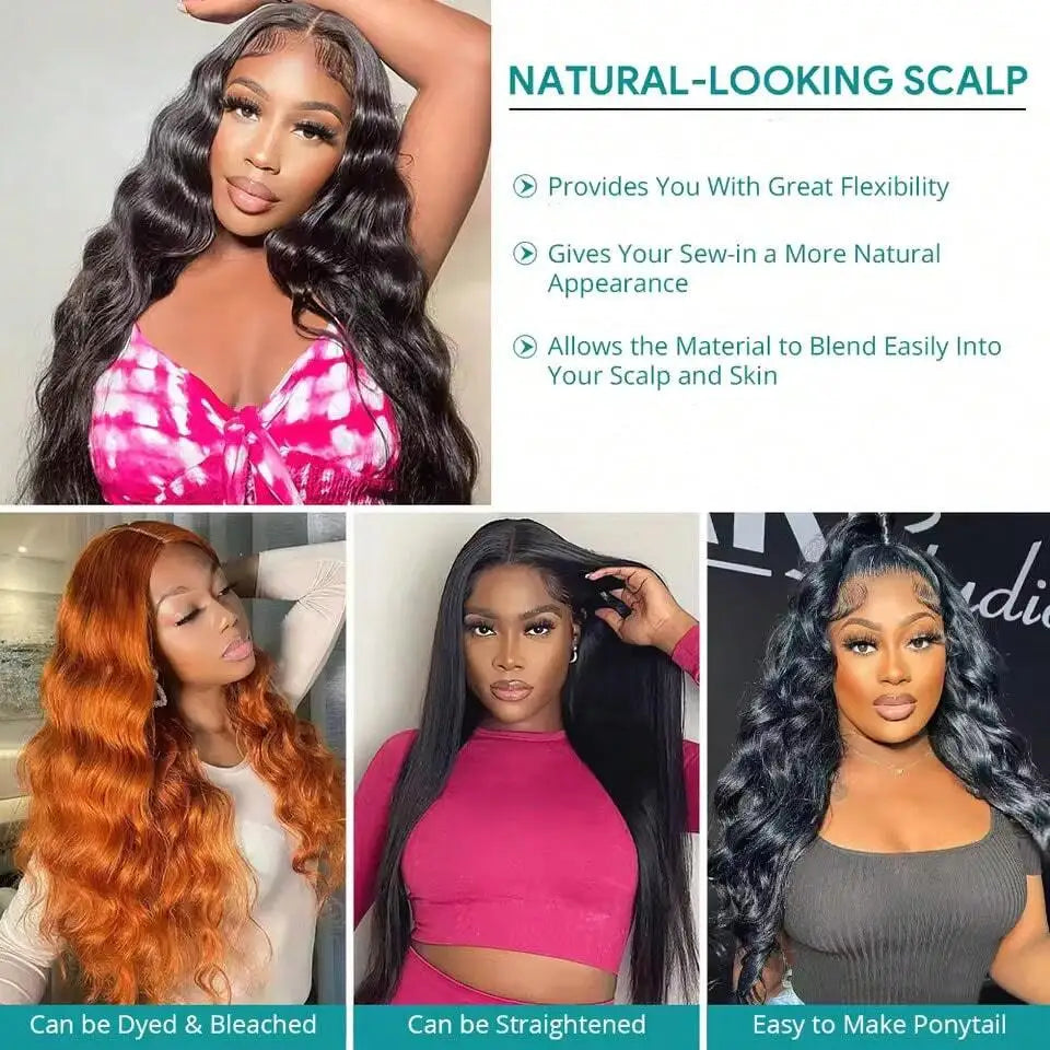 200 250 Density Water Wave 13x4 13x6 Hd Transparent Lace Front Wigs For Women Deep Wave Lace Frontal Wigs Curly Human Hair Wigs