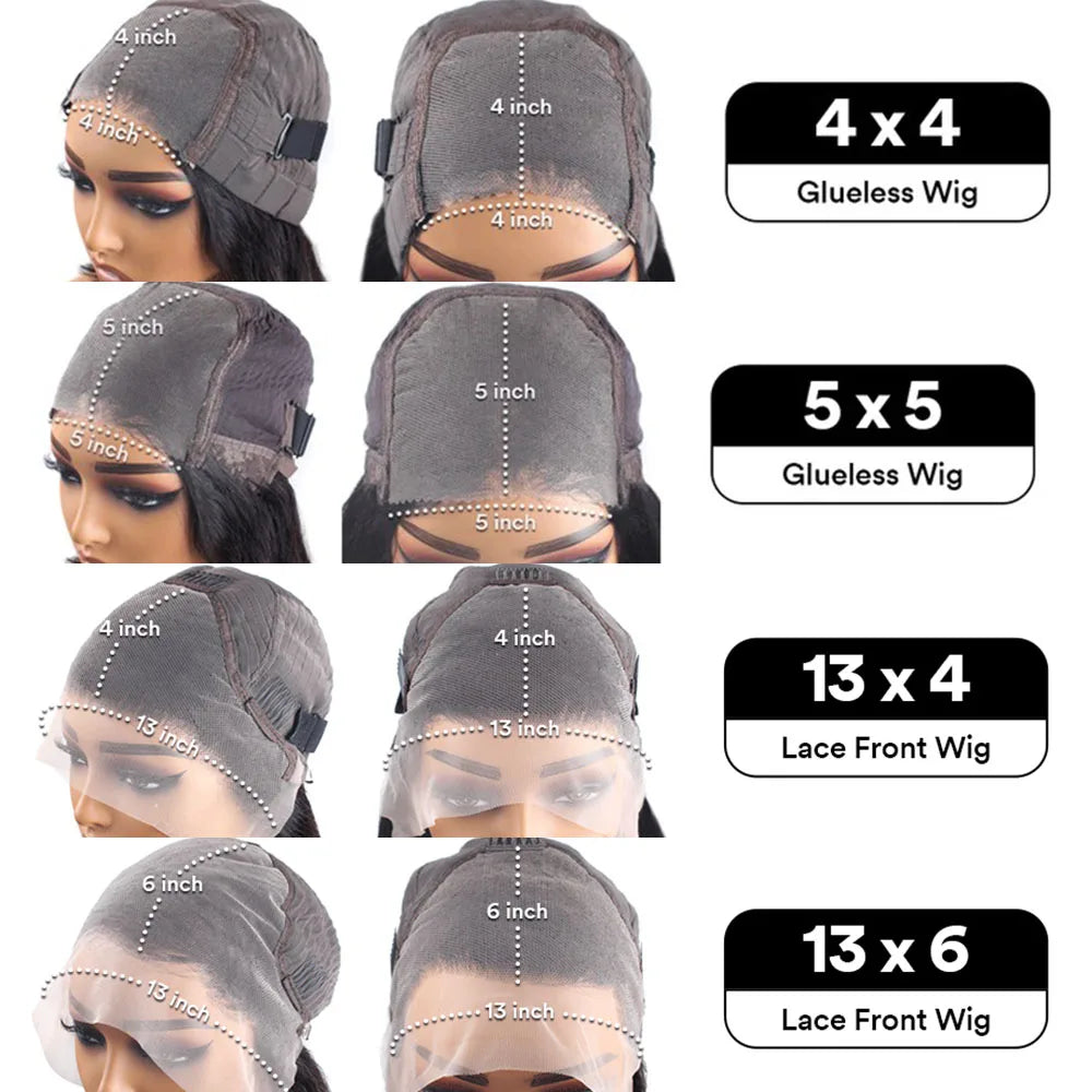 Curly Glueless Wigs Human Hair Ready To Wear 13x6 Deep Wave Hd Lace Front Human Hair Wig Transparent Curly Water Wave Lace Wigs