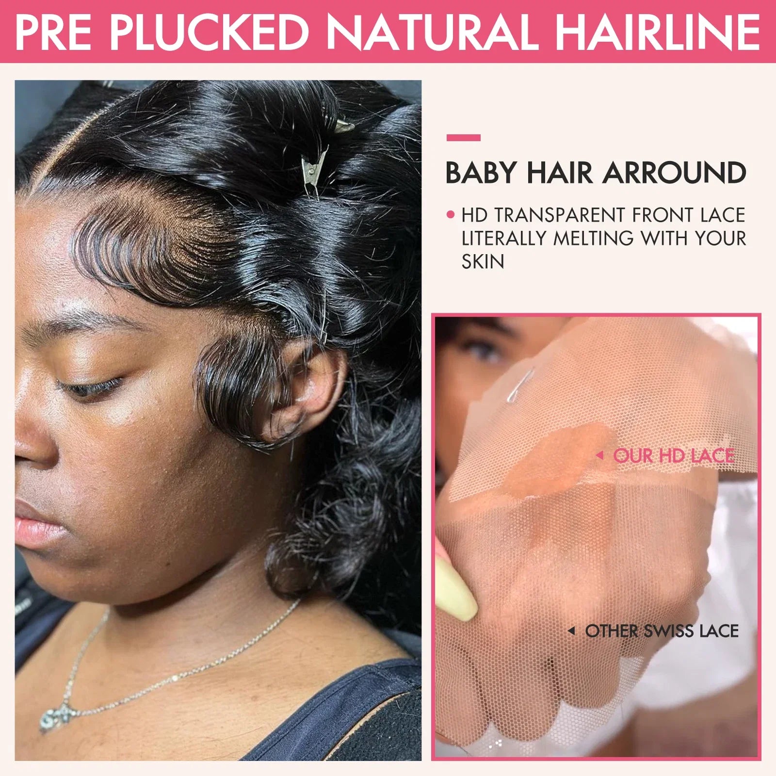 Body Wave Lace Front Wigs Human Hair 220 Density Transparent Lace Frontal Wigs For Women 13x6 13x4 Human Hair Wigs