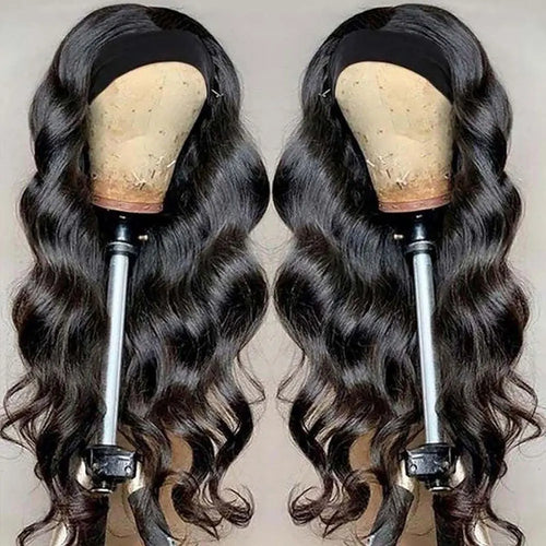 30 40 Inch Headband Wig Human Hair Body Wave Wig 200% Density Remy Human Hair Wigs For Black Women Brazilian Ready To Wear Wig