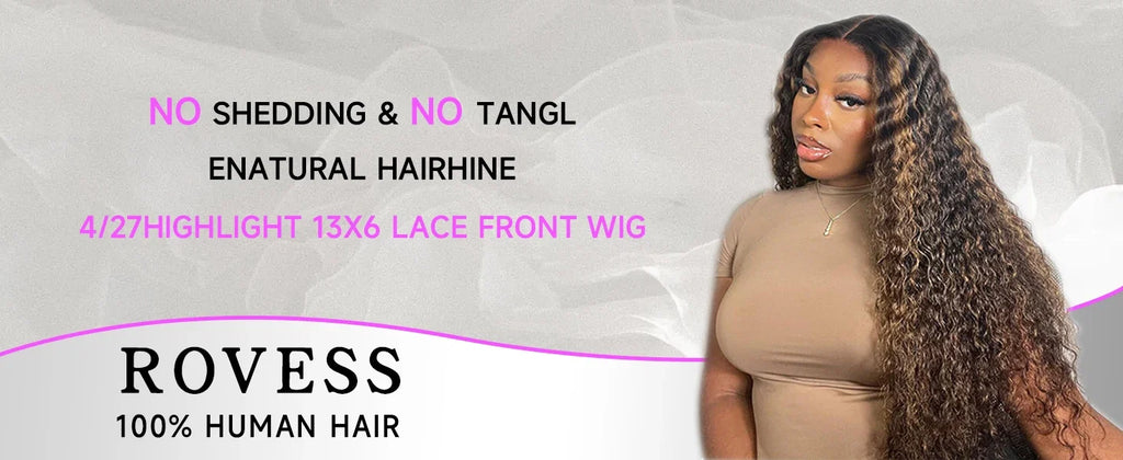 32 36 Inch Highlight Wig Human Hair Deep Wave 13X6 Hd Lace Frontal Wig 13X5 4/27 Ombre Brown Blonde Lace Front Wigs For Women
