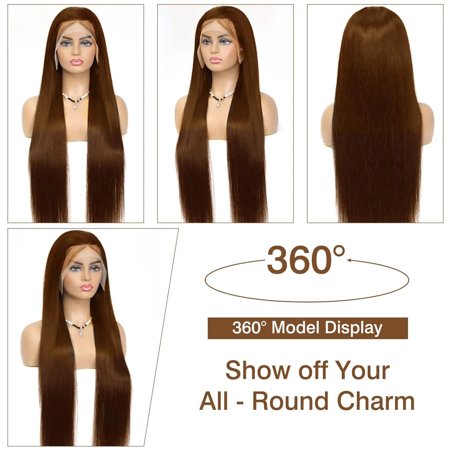 13x6 Straight Chocolate Brown Hd Lace Front Wig Human Hair Chocolate Brown 220 Density Human Hair Frontal Lace Wigs For Women