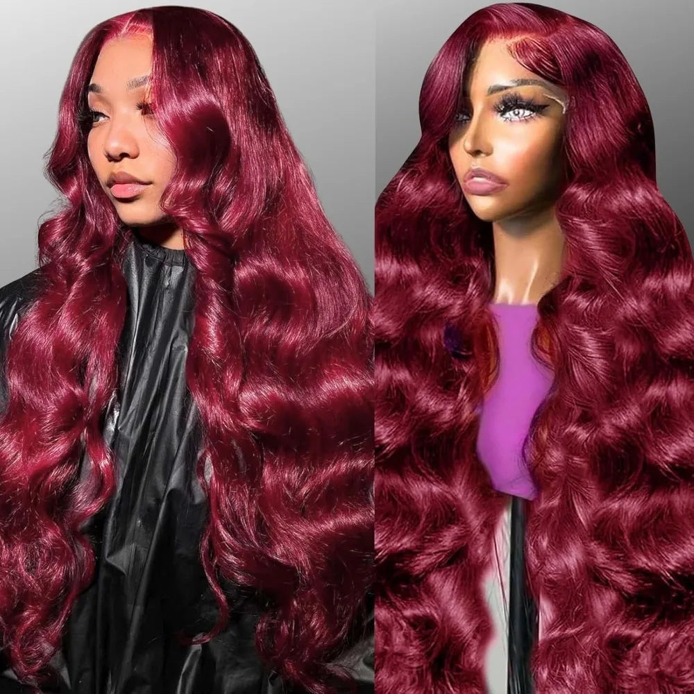30 Inch Honey Blonde Ombre Lace Front Wig Human Hair 13x4 HD Lace Front Wig 4/27 Highlight Ombre Body Wave Lace Frontal Glueless