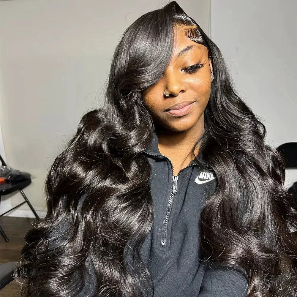 200 Density 613 Human Hair Wig 13x6 Hd Lace Frontal 40 Inch Blonde Human Hair Wig Pre Plucked BrazilianBody Wave Lace Front Wigs