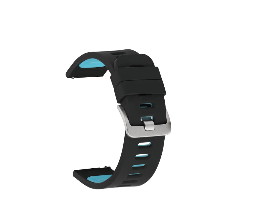 Two-color Smart Watch Silicone Band 20 22mm