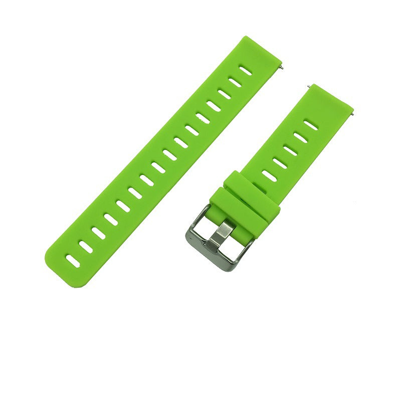 Pure Color Silicone Strap For Smart Watch