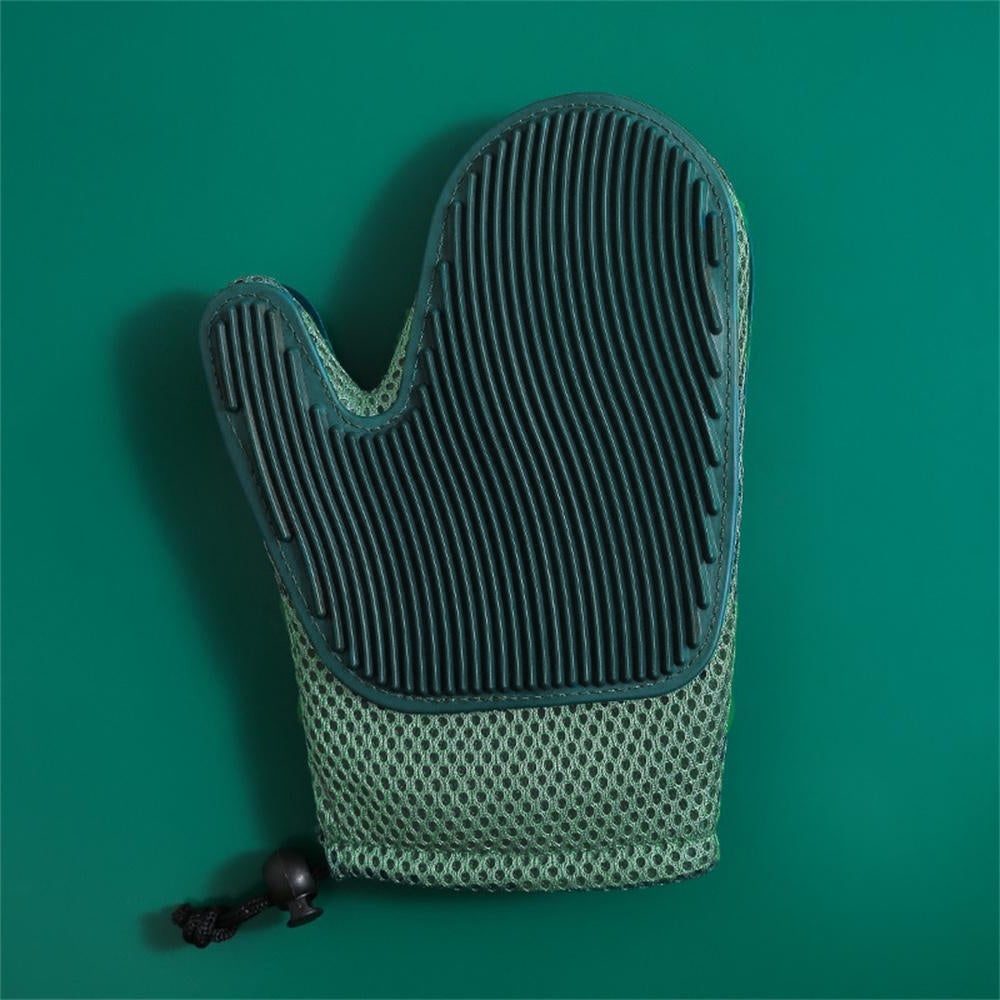 Cat Hair Glove Pet Fur Remover Glove Dog Grooming Glove Brush For Shedding Pet Hair Remover Mitt Cleaner Grooming Glove