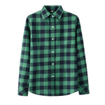 Women's Shirt 2019 New Fashion Female Classic Style Blouses Long Sleeve Flannel Plaid Shirt Casual Plus Size Office Tops Blusas